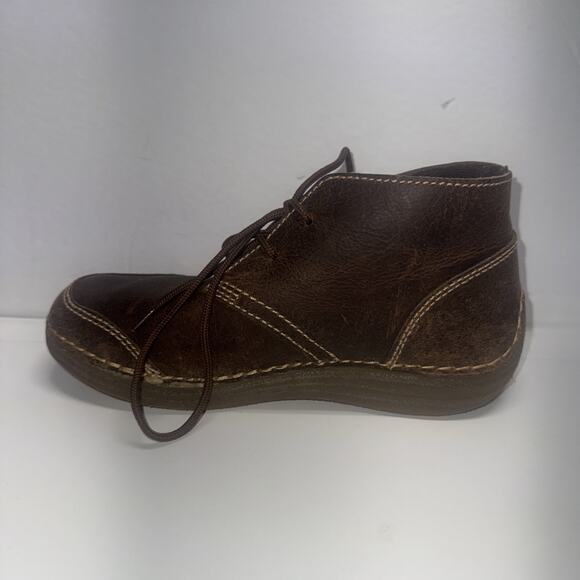 Tony Lama Chukka Mens 7 D Ankle Boots Distressed Brown Leather Shoes RR3016 main image 4